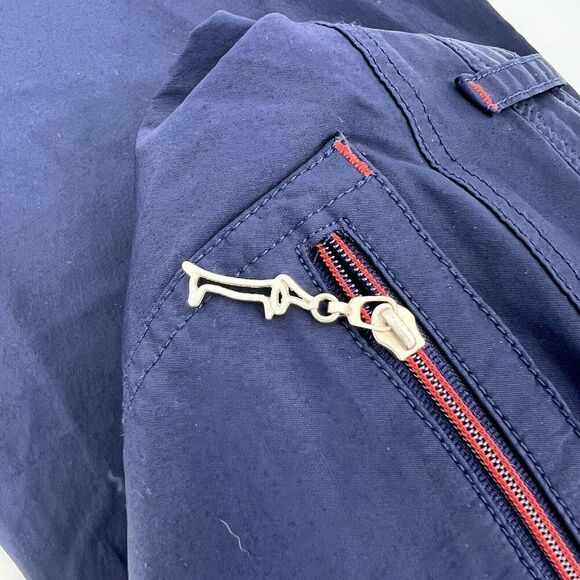 Louis Castel Blue Golf Pants Size 76 Waist 32 - Picture 5 of 5